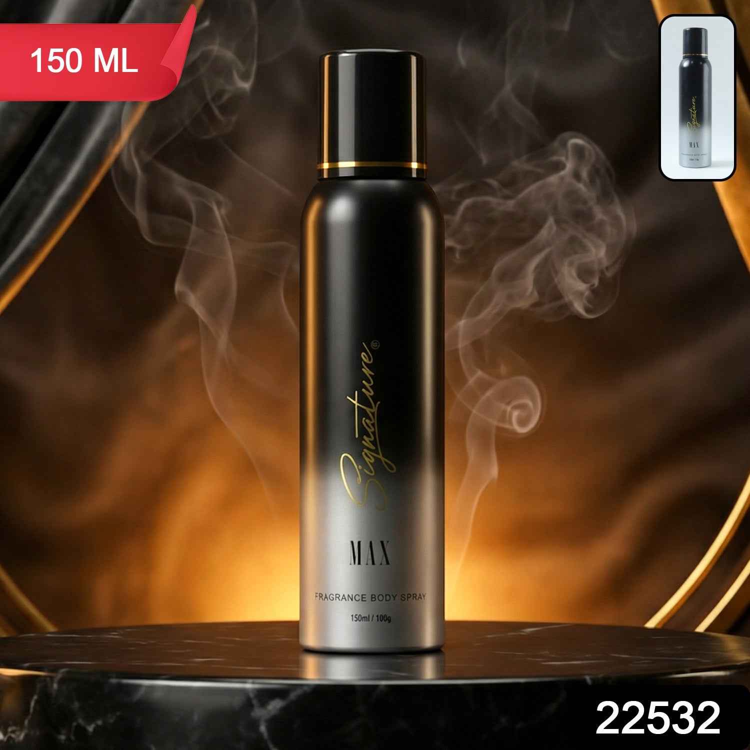 Signature Max Body Spray – Bold & Long Lasting Fragrance for Men