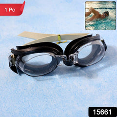 UV Protection Swimming Goggles – Clear Vision & Adjustable Strap