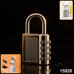4-Digit Resettable Combination Padlock – Heavy-Duty Security Lock