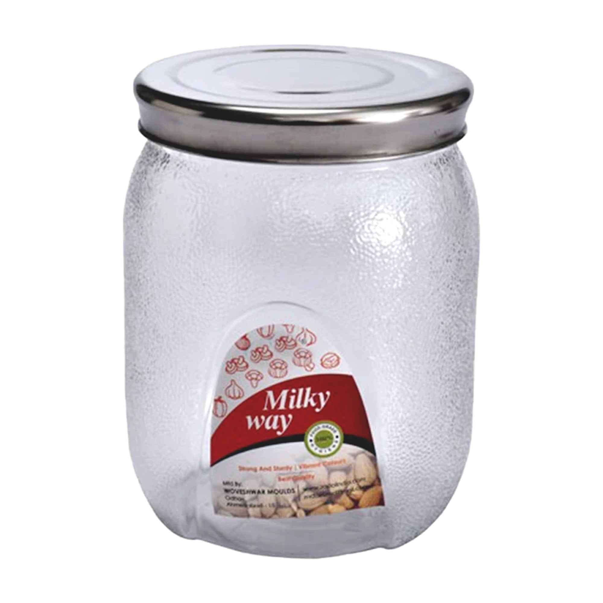 Plastic Mason Jar 2000ml – Airtight Food Storage | Gambit