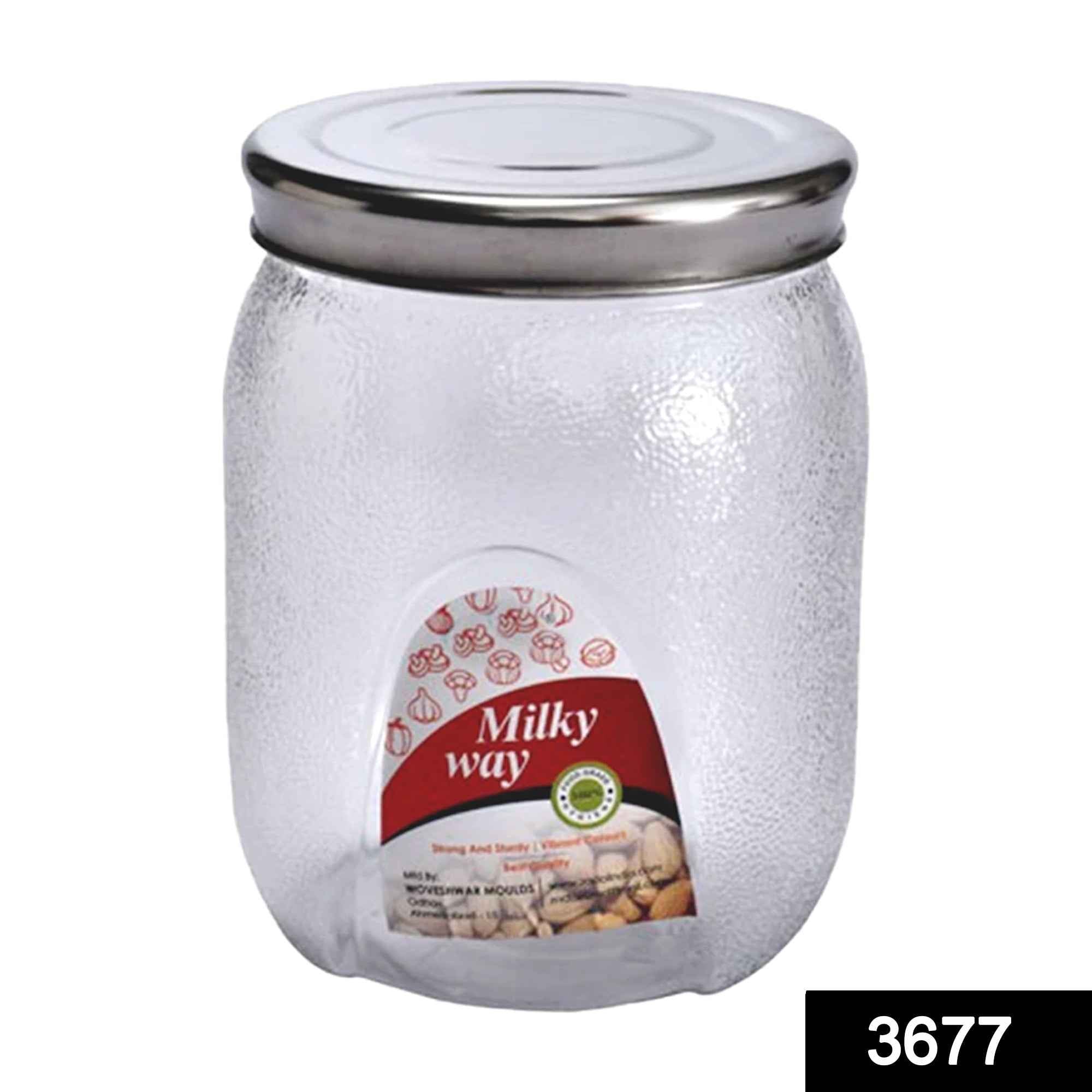 Plastic Mason Jar 2000ml – Airtight Food Storage | Gambit