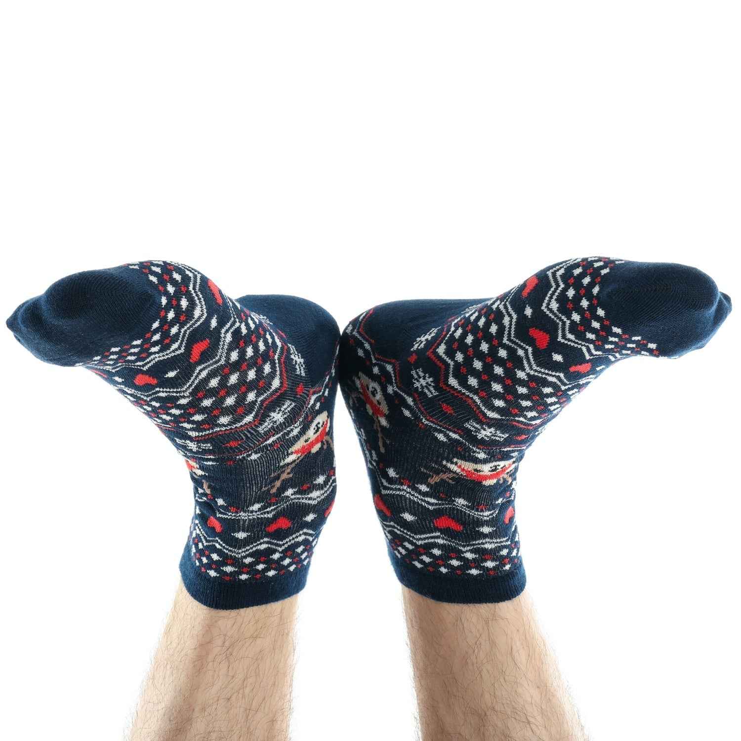 Men's Ankle Sports Socks – Thick Cotton Cushion for Comfort