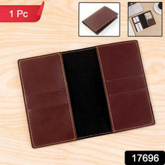 PU Leather Card Holder – Slim, Multipurpose Travel Wallet