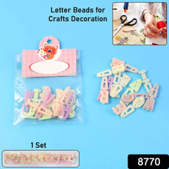 Alphabet Letter Beads – Durable DIY Craft & Jewelry Kit
