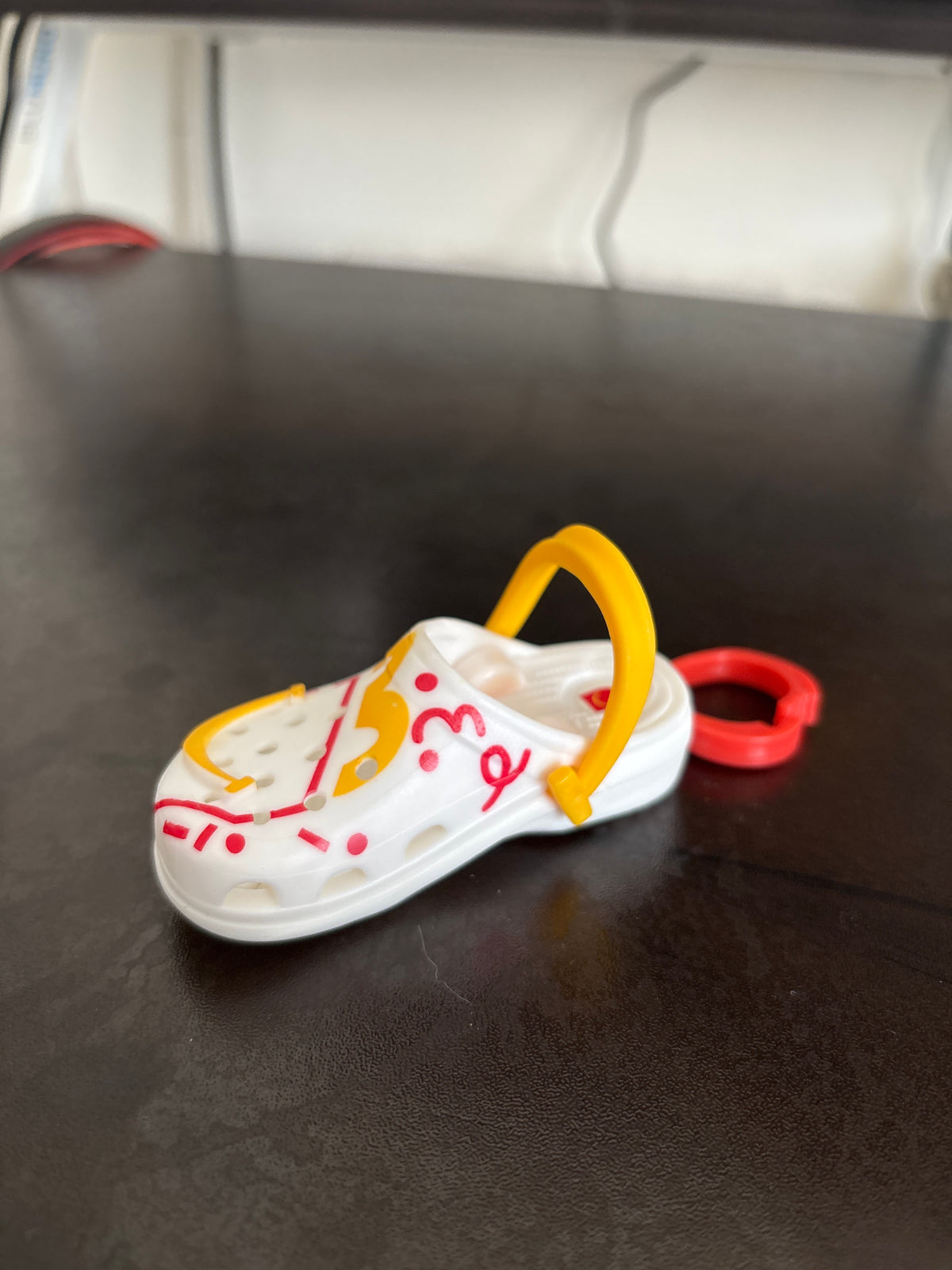 3D Printed Crocs shoe shaped keychain