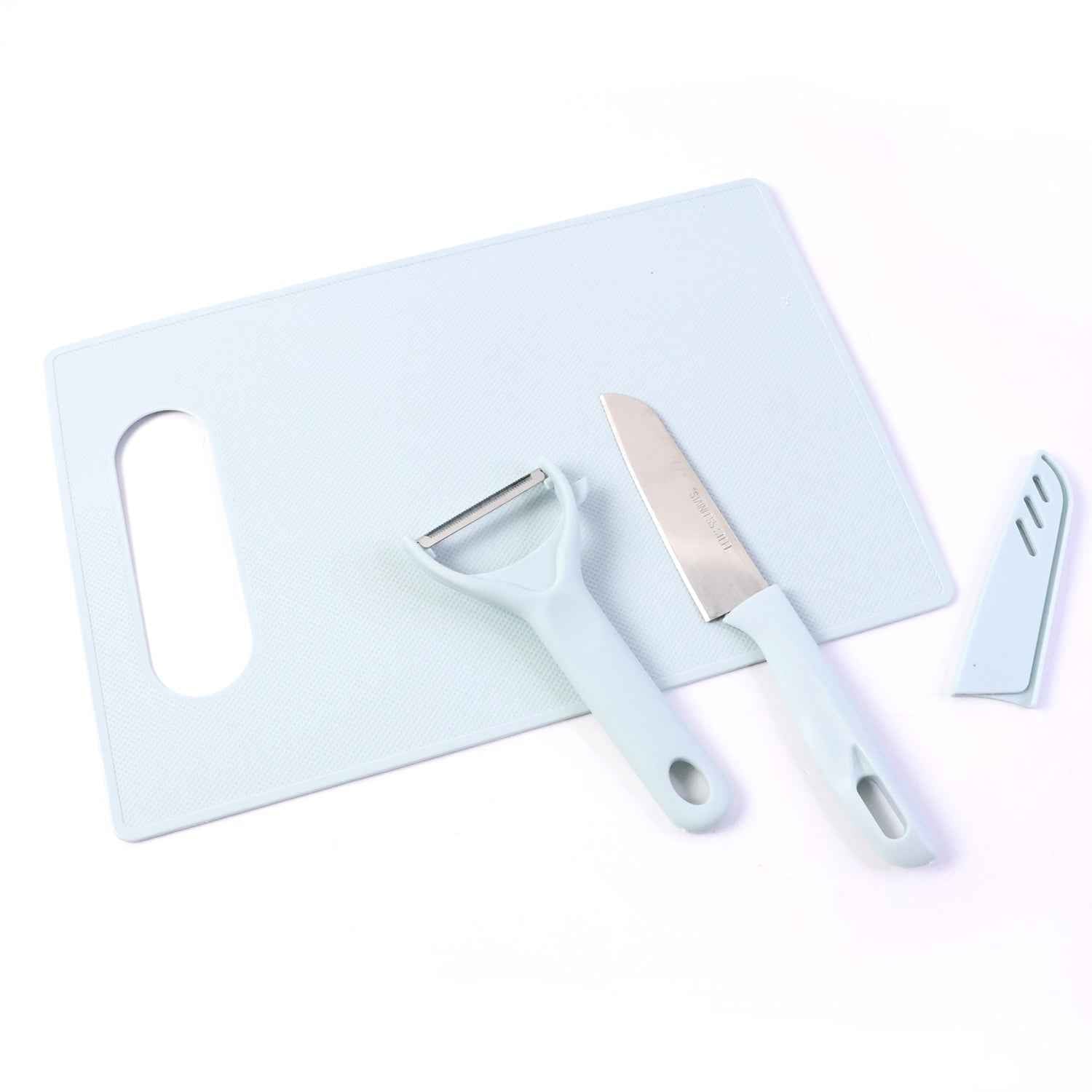 Kitchen Knife Set – 3 in 1 Knife, Chopping Board & Peeler