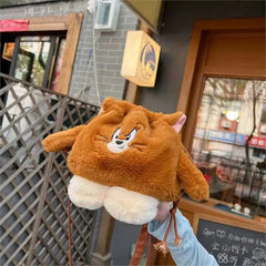 Tom n Jerry Jerry Plush sling bag