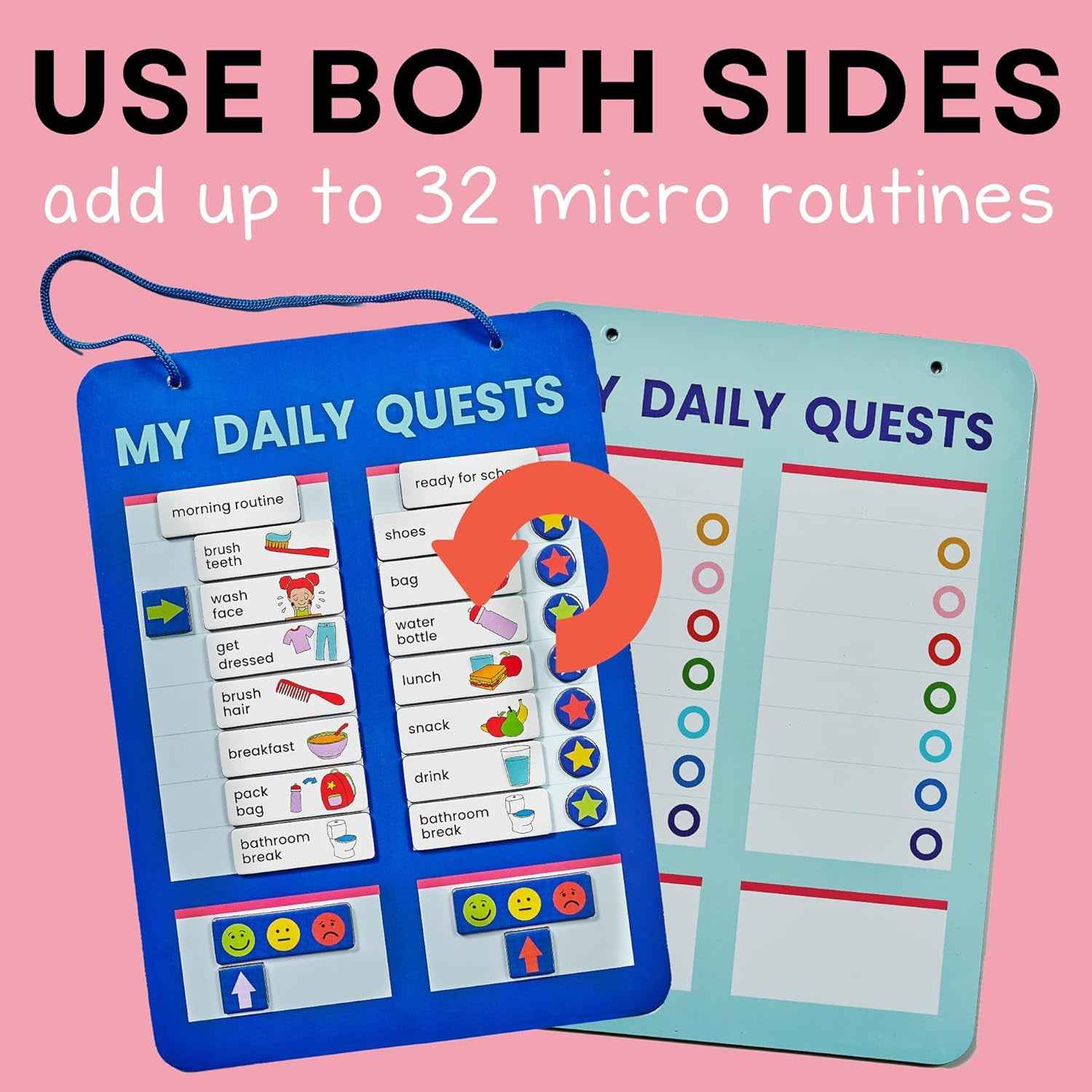 Magnetic Routine Board Ð Engaging Habit Tracker for Kids