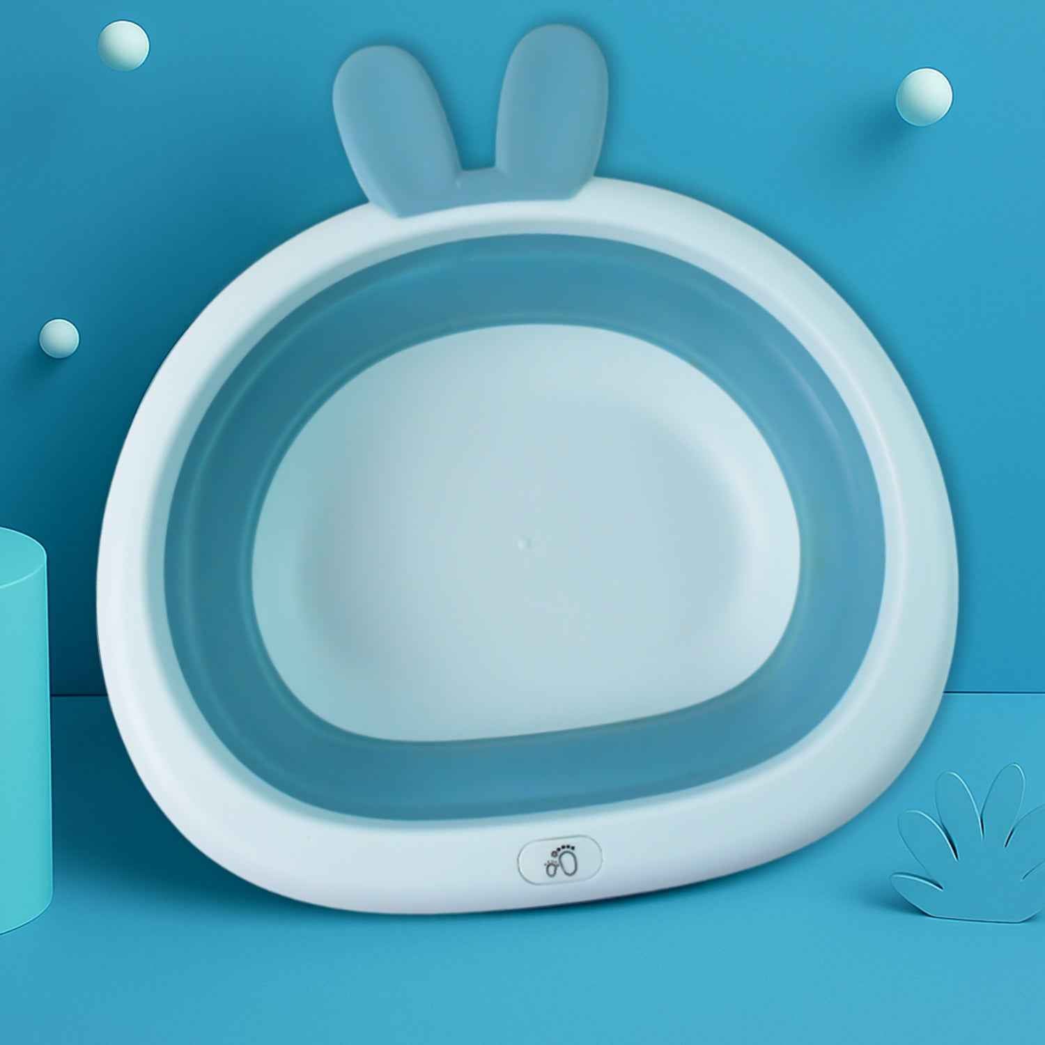 Collapsible Basin – Foldable Multipurpose Portable Tub with Bunny Handle