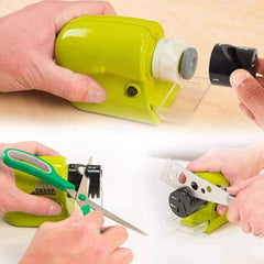 Cordless Knife Sharpener – Motorized & Battery Operated |