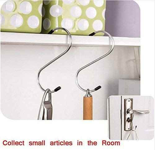Heavy Duty S-Shaped Stainless Steel Hanging Hooks – Strong & Durable