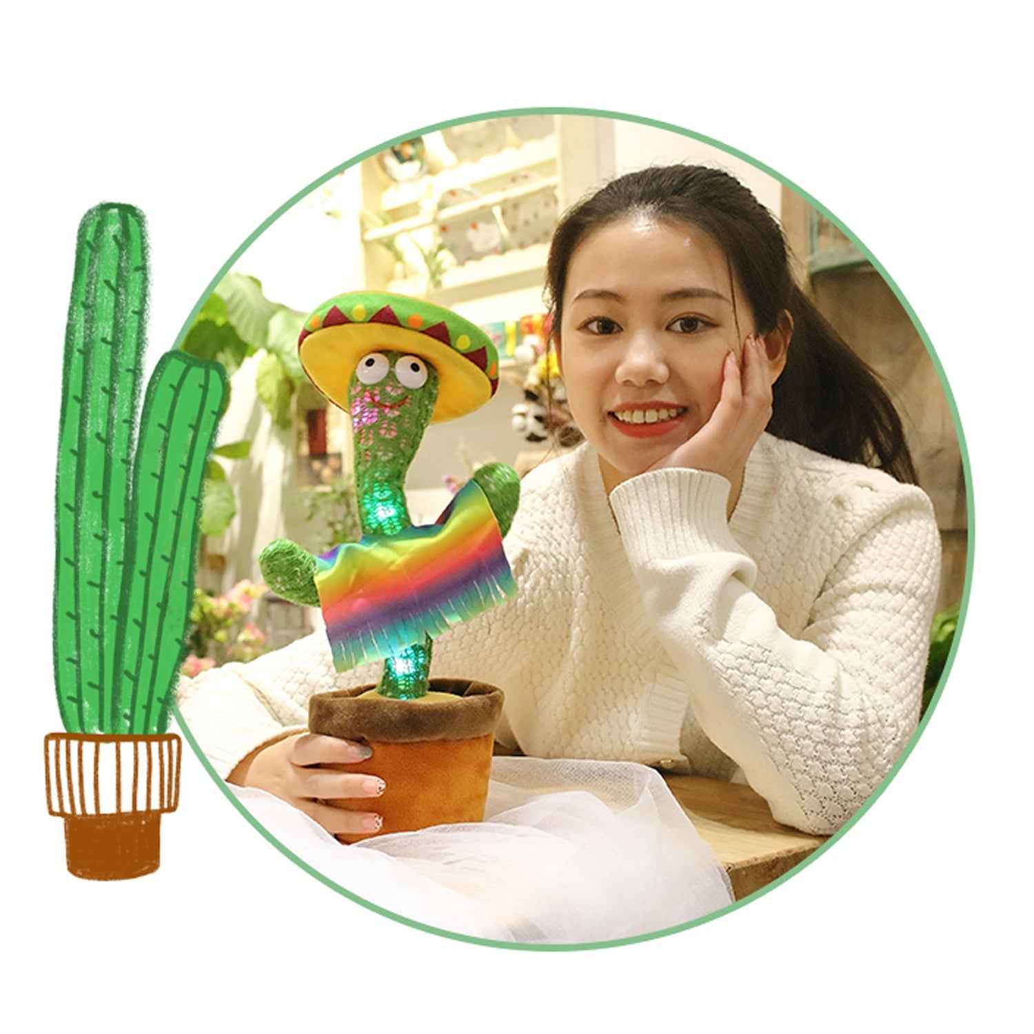 Dancing Cactus Toy – Talking & Singing Plush | Little Learners