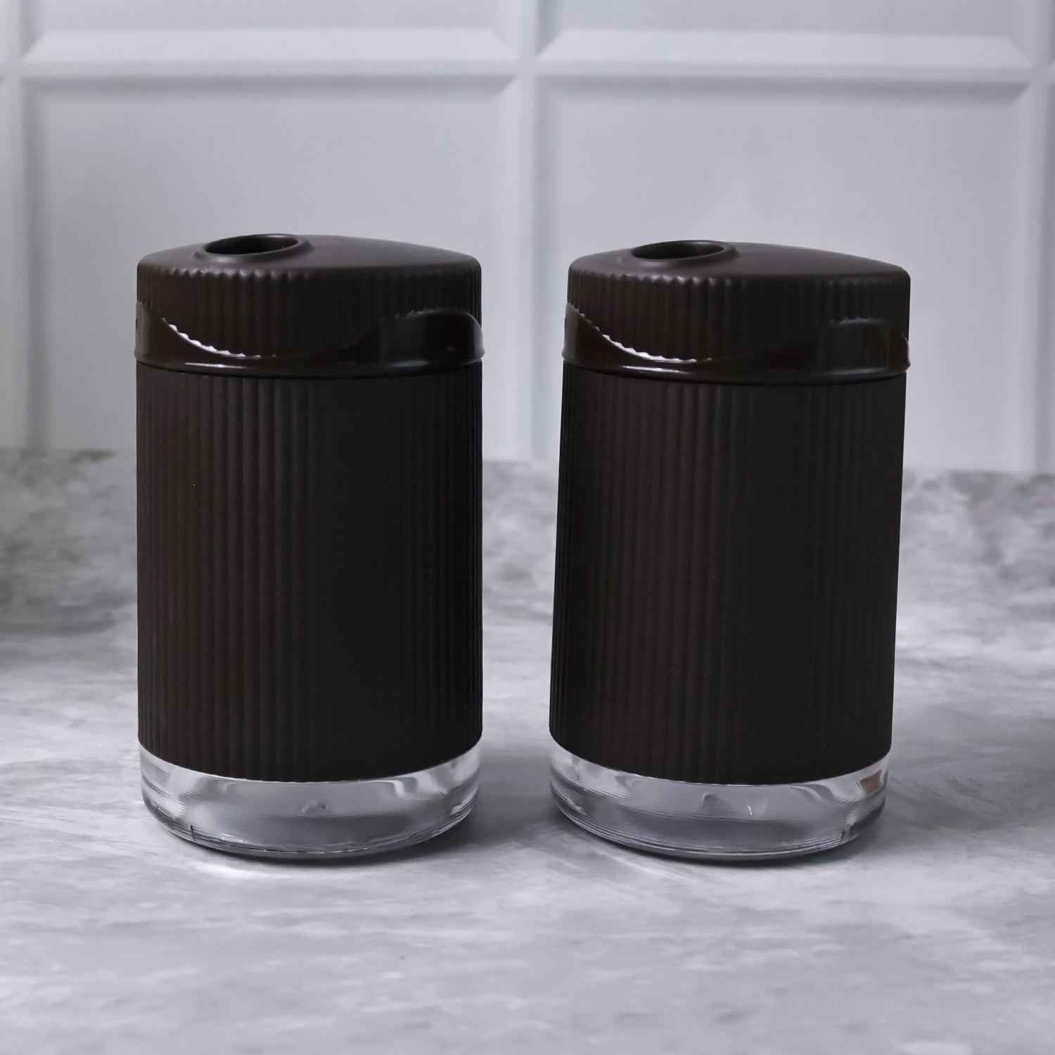 Salt & Pepper Dispenser Set – Unbreakable, Easy Control