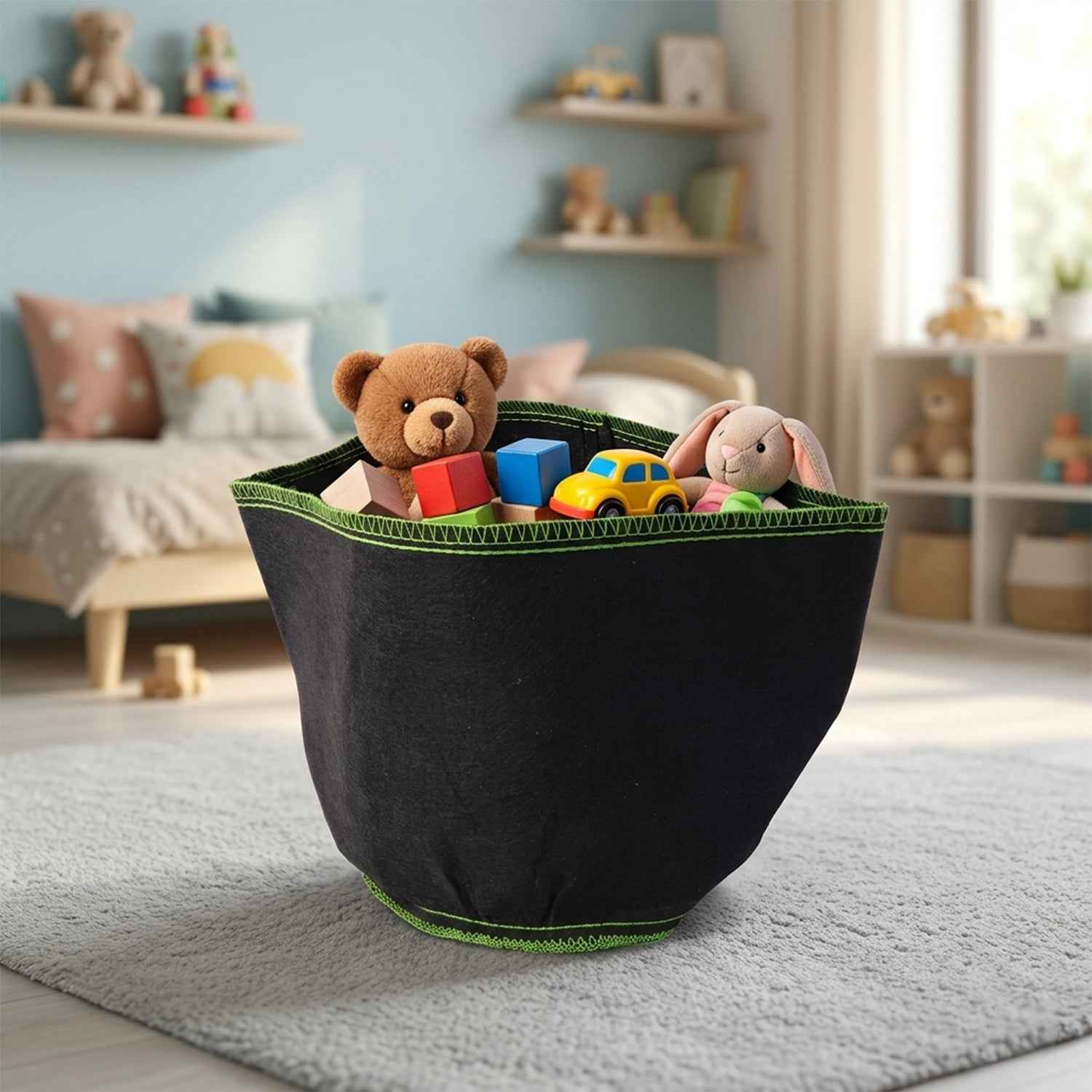 Small Foldable Fabric Storage Box Ð Space-Saving Organizer