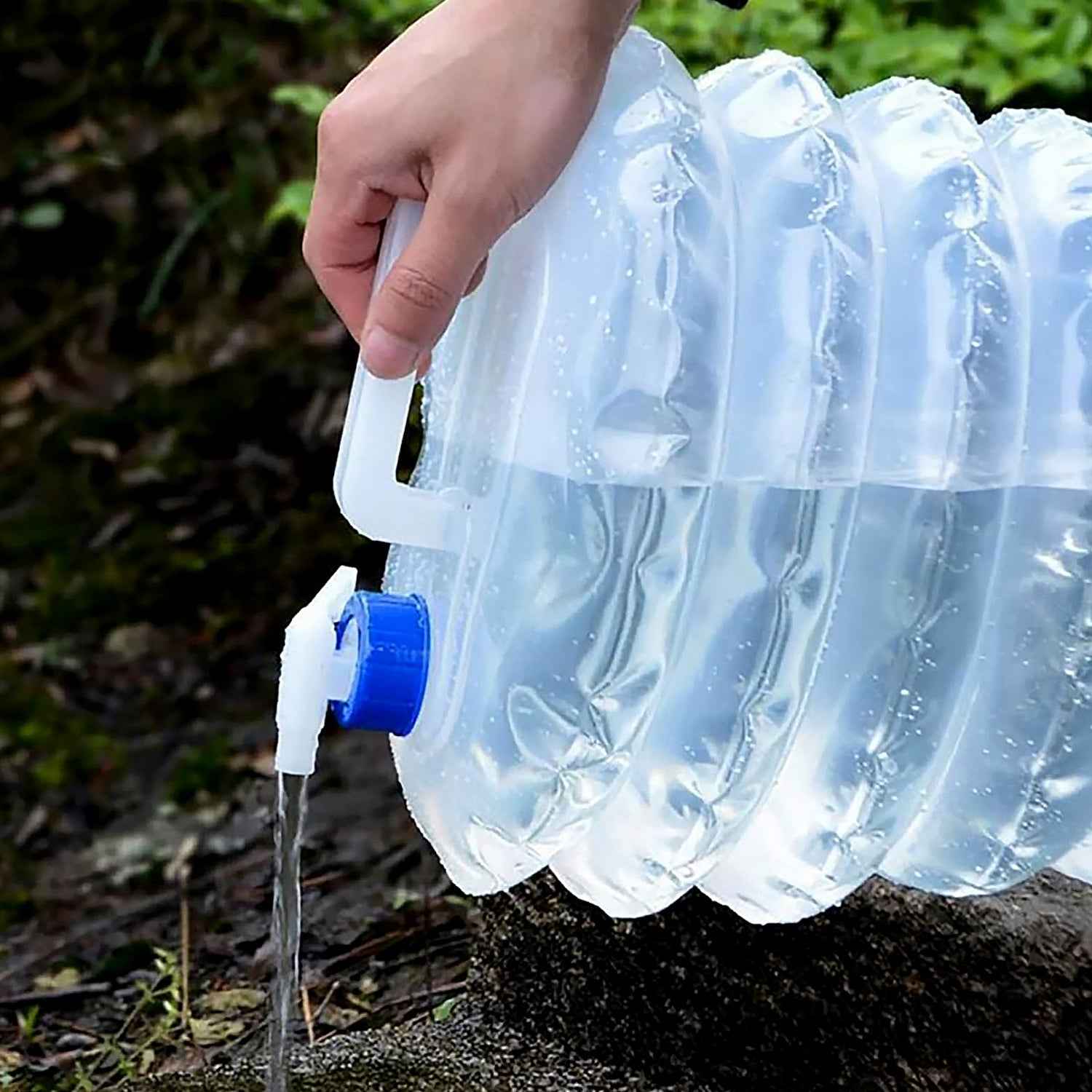 Collapsible Water Container – 10L Portable for Camping | hydrozilla