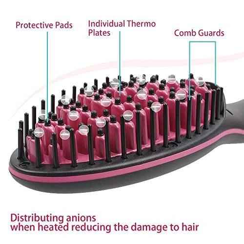 Ceramic Hair Straightener – Anti-Static & Fast Heating | Calm & Curl