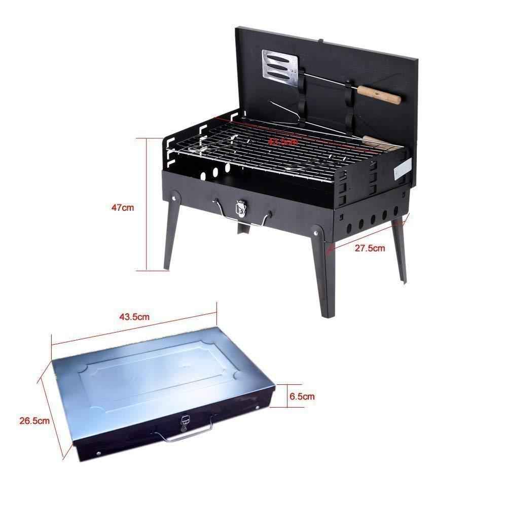 Portable Barbecue Grill – Stainless Steel Compact Briefcase | FirePot