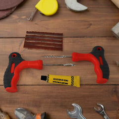 Tubeless Tyre Puncture Repair Kit – 4-in-1 Durable Tool Set
