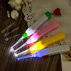 LED Flashlight Earpick – Safe & Precise Ear Cleaning Tool