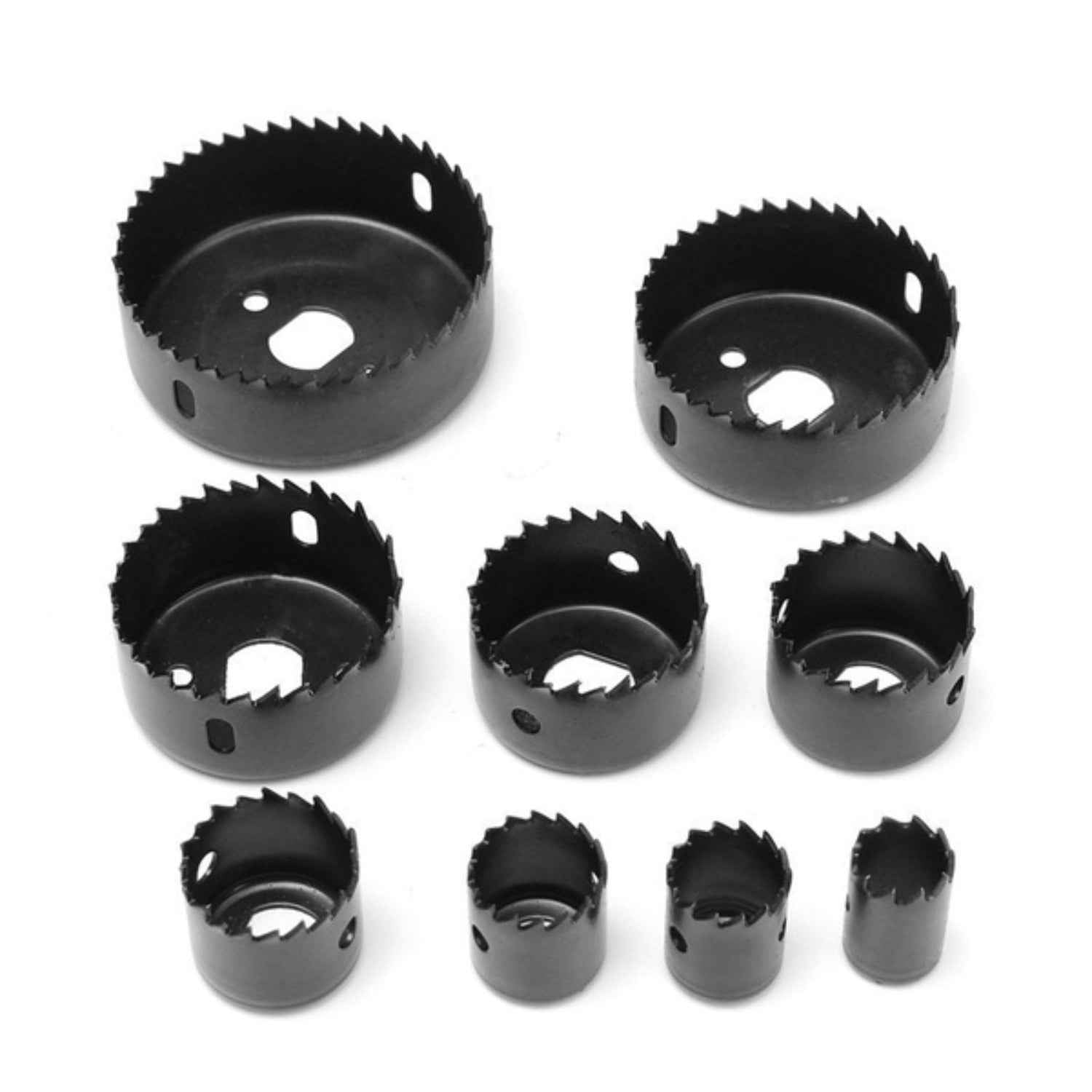 Wood Hole Saw Set – 11-Pc 19-64mm for Woodworking | BoltForce