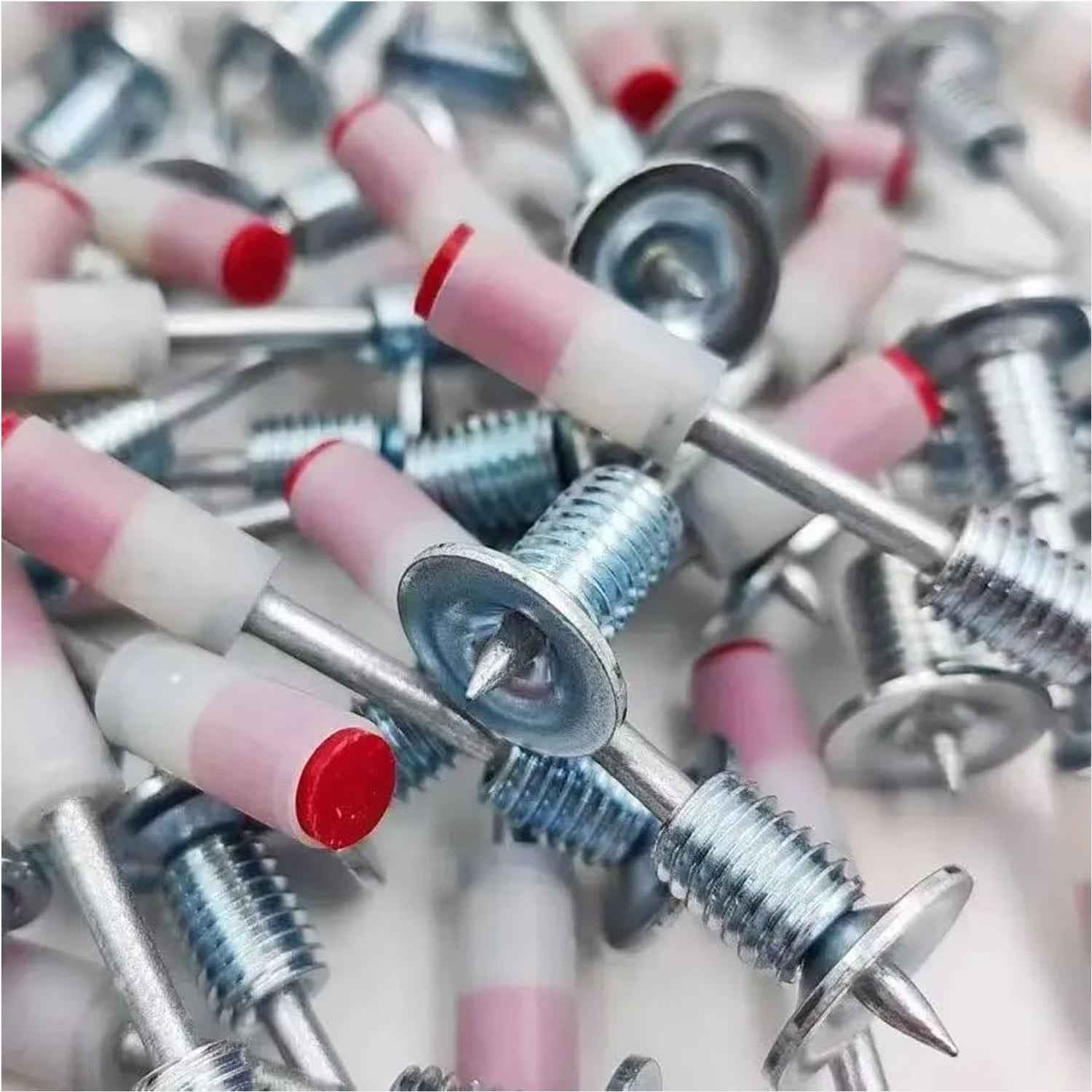 Steel Nail Gun Nails – 100 Pcs for Concrete & Wall | BoltForce
