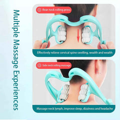 Neck & Shoulder Massager – Portable Pain Relief | Indo Glow