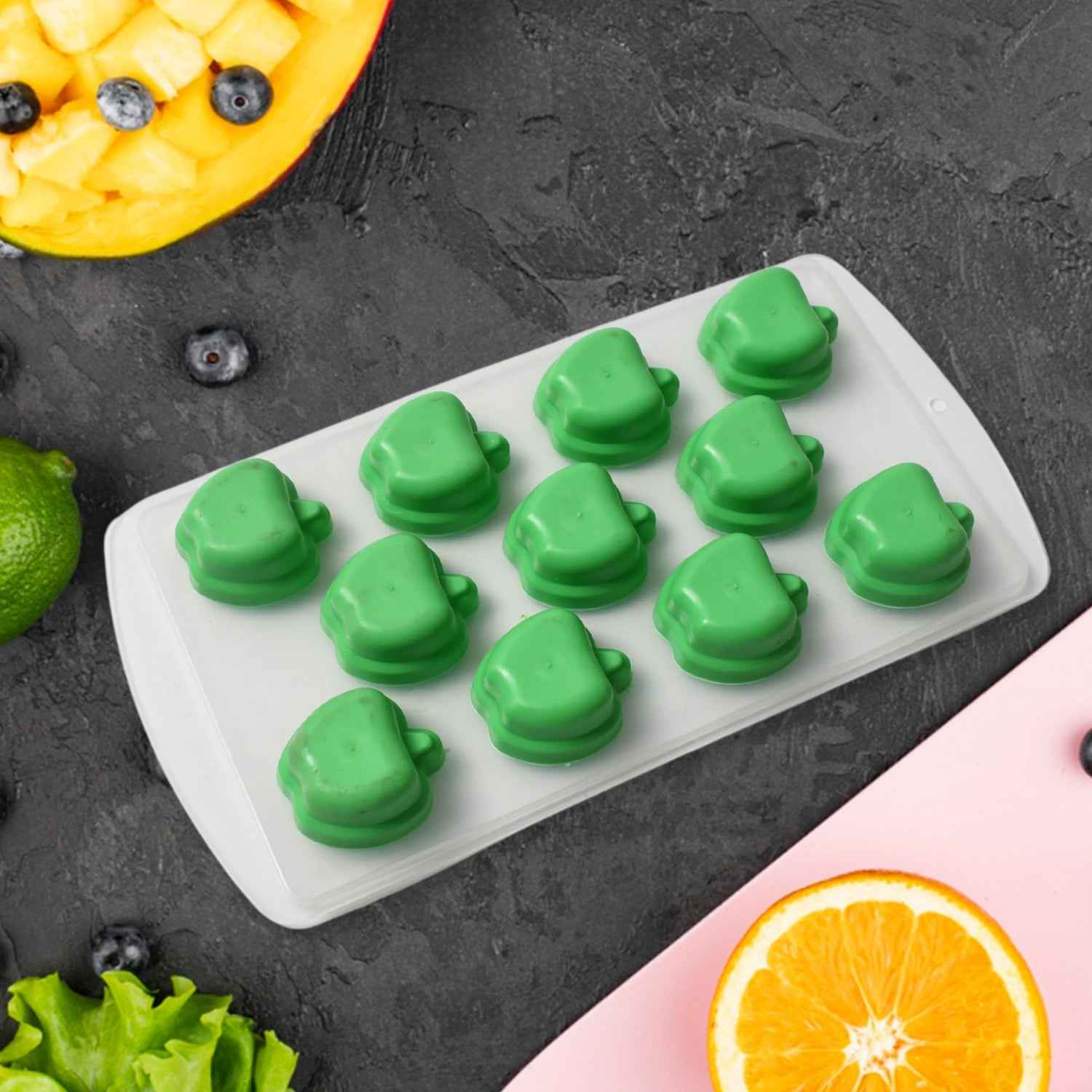 Fruit Shape Ice Cube Tray – Silicone & Easy Release | Indo Glow