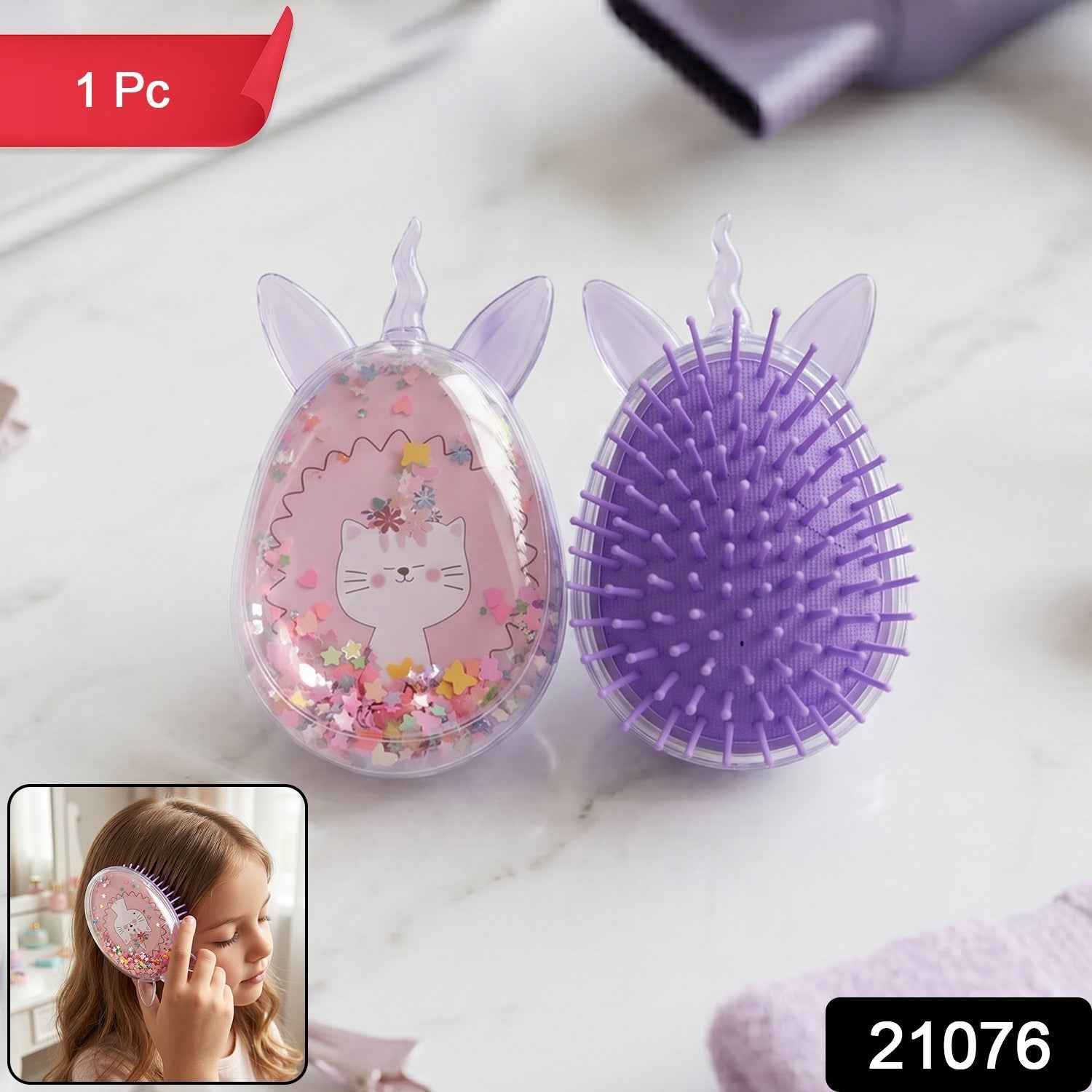 Cute Unicorn Hair Comb Ð Fun, Detangling & Stylish for Kids