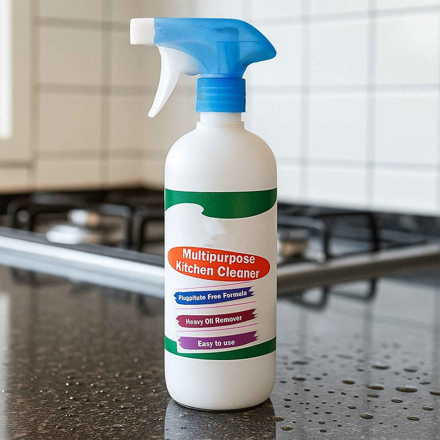 Kitchen Cleaner Spray – Oil & Grease Remover 500ml | CookAura