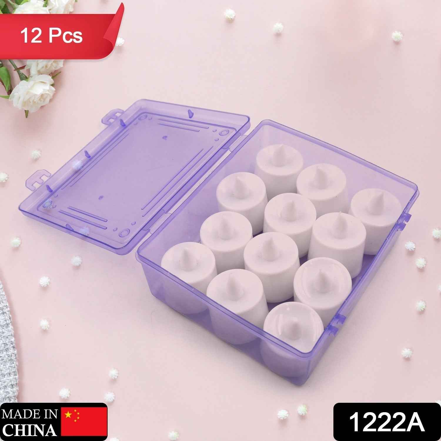 LED Tealight Candles – Flameless Festive Decor (12pc) | JubileeJoy
