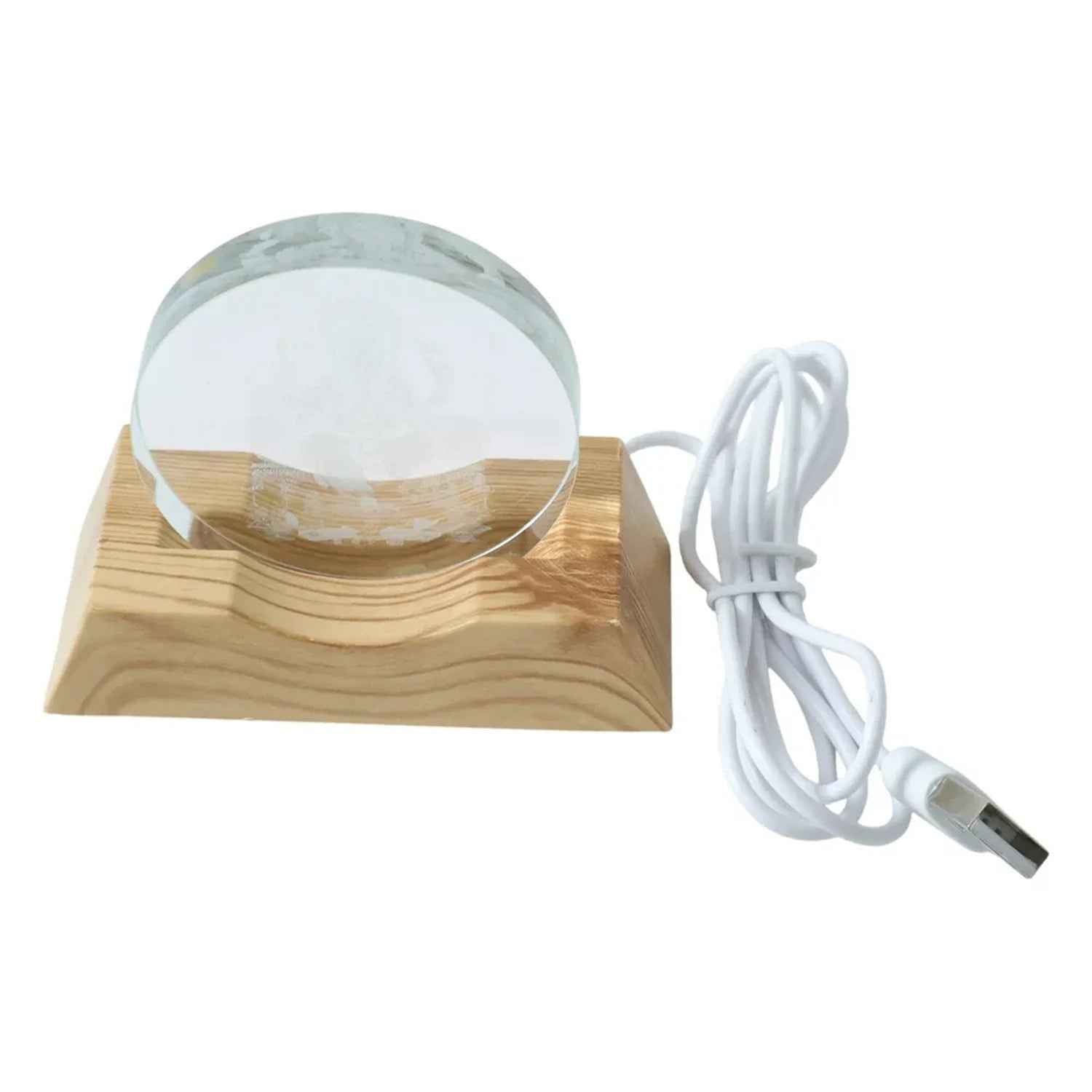 3D Lord Ganesha LED Night Lamp – Warm Spiritual Glow