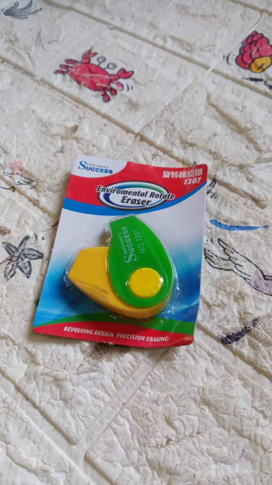 Kids Spinner Eraser – Creative, Dust-Free & Fun | Writezo