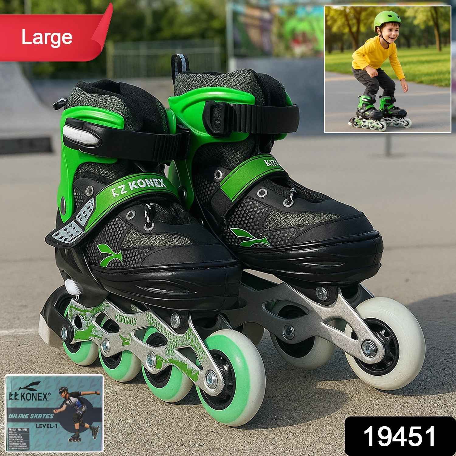 Adjustable Inline Skates – Professional Comfort & Safety for All Ages