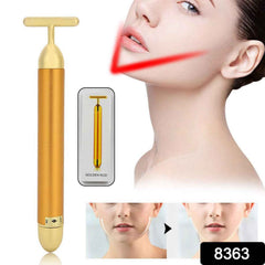 Vibrating Face Massager – Golden Energy for Radiant Skin | Velvet Wellness