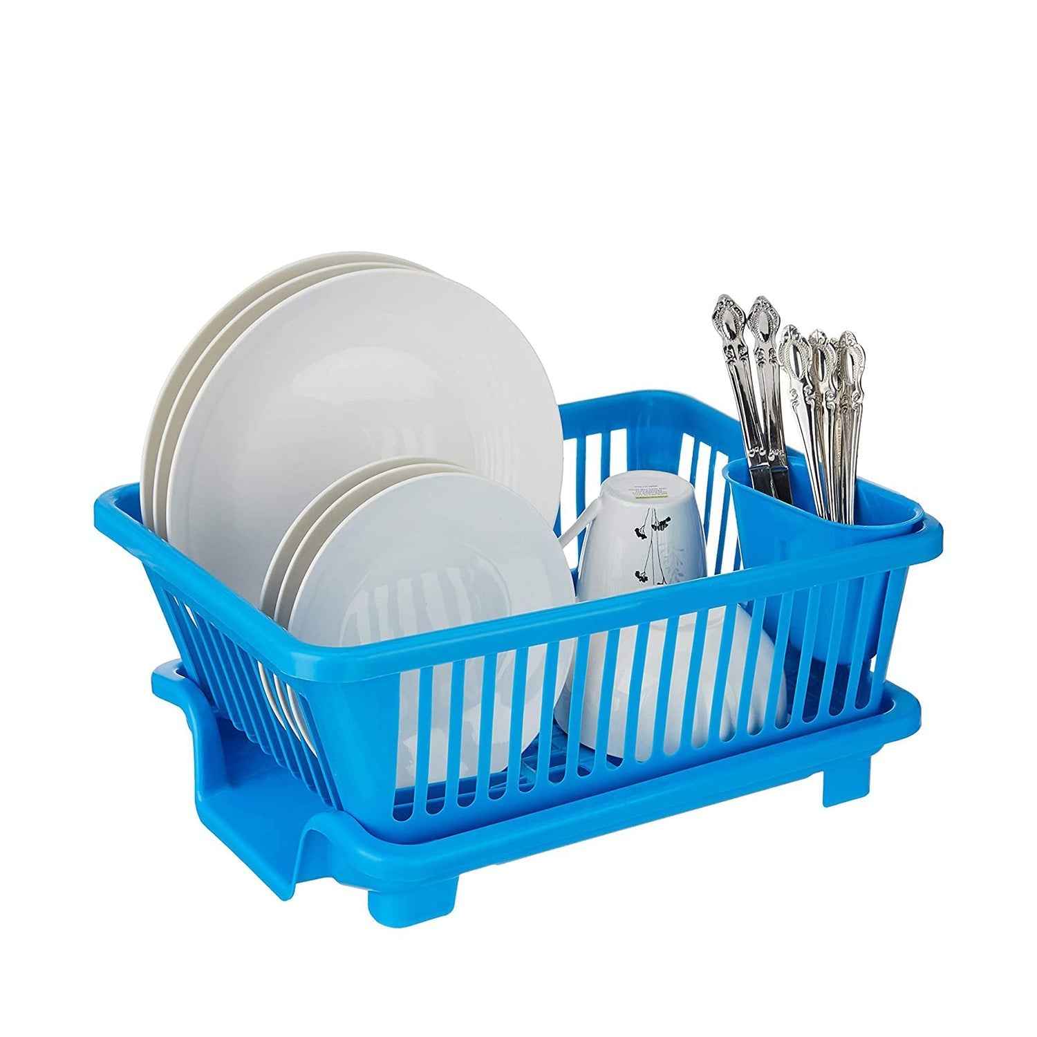 Dish Drainer Rack – Durable Plastic Kitchen Organizer | Lunchie Bunchie