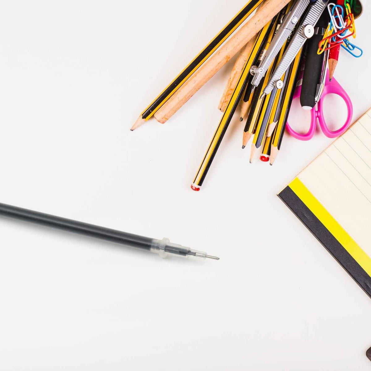 Black Pen Refill – Smooth Writing Ballpoint | InkGlow