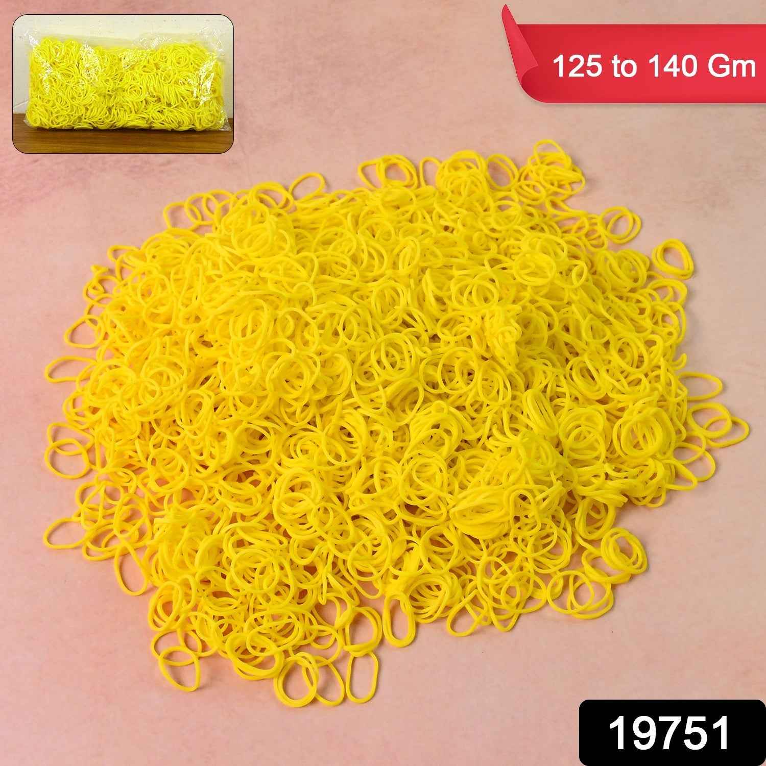 Elastic Rubber Bands – Premium Strong Multipurpose 125-140 gm Pack