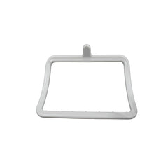 Multi-purpose wall-mounted hand towel holder displayed in a modern kitchen setting.
