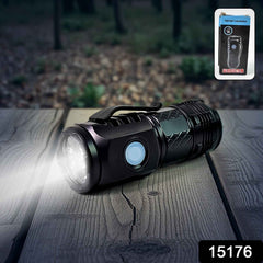 Rechargeable LED Torch – 5 Modes, Waterproof | Indo Glow
