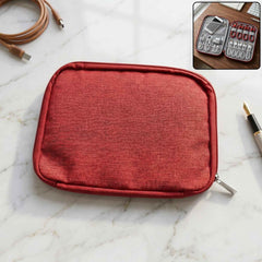 Multi-zip Pouch Organizer Ð Compact Storage for Travel & Home
