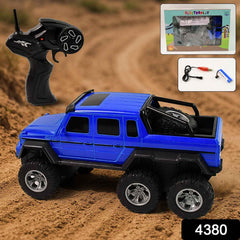 6-Wheel Drive Remote Control Off-Road Car – Rechargeable Fun for Kids