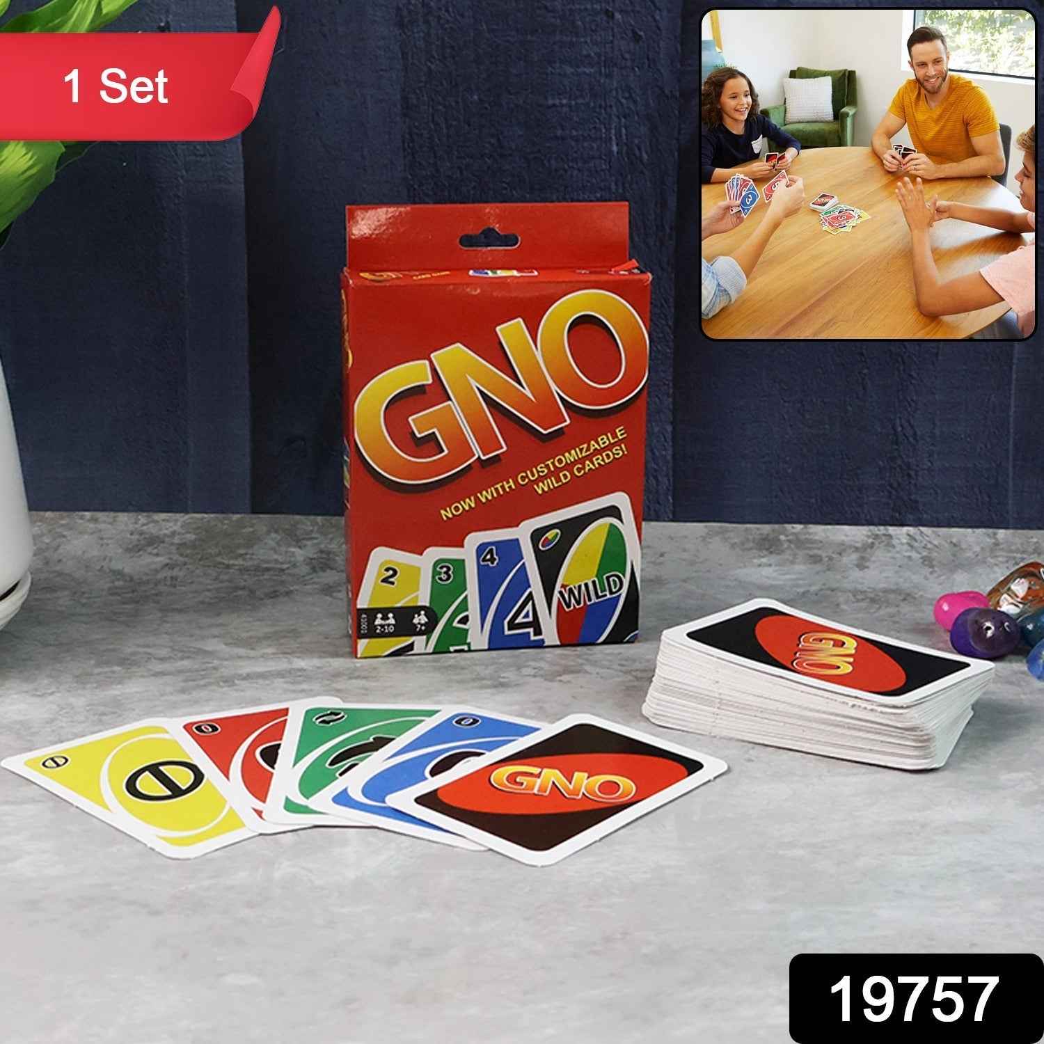 GNO Card Game – Family-Friendly 112-Card Strategy Game