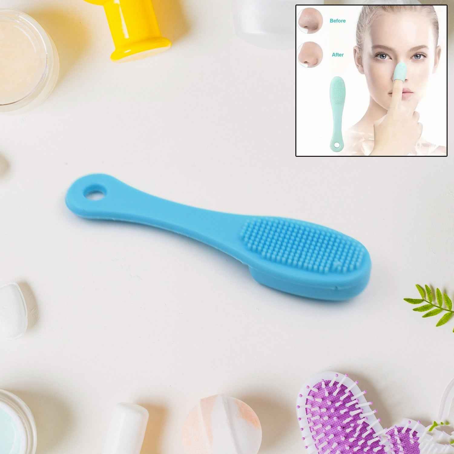 Silicone Finger Scrubber – Gentle Facial Cleansing Tool | VelvaBloom