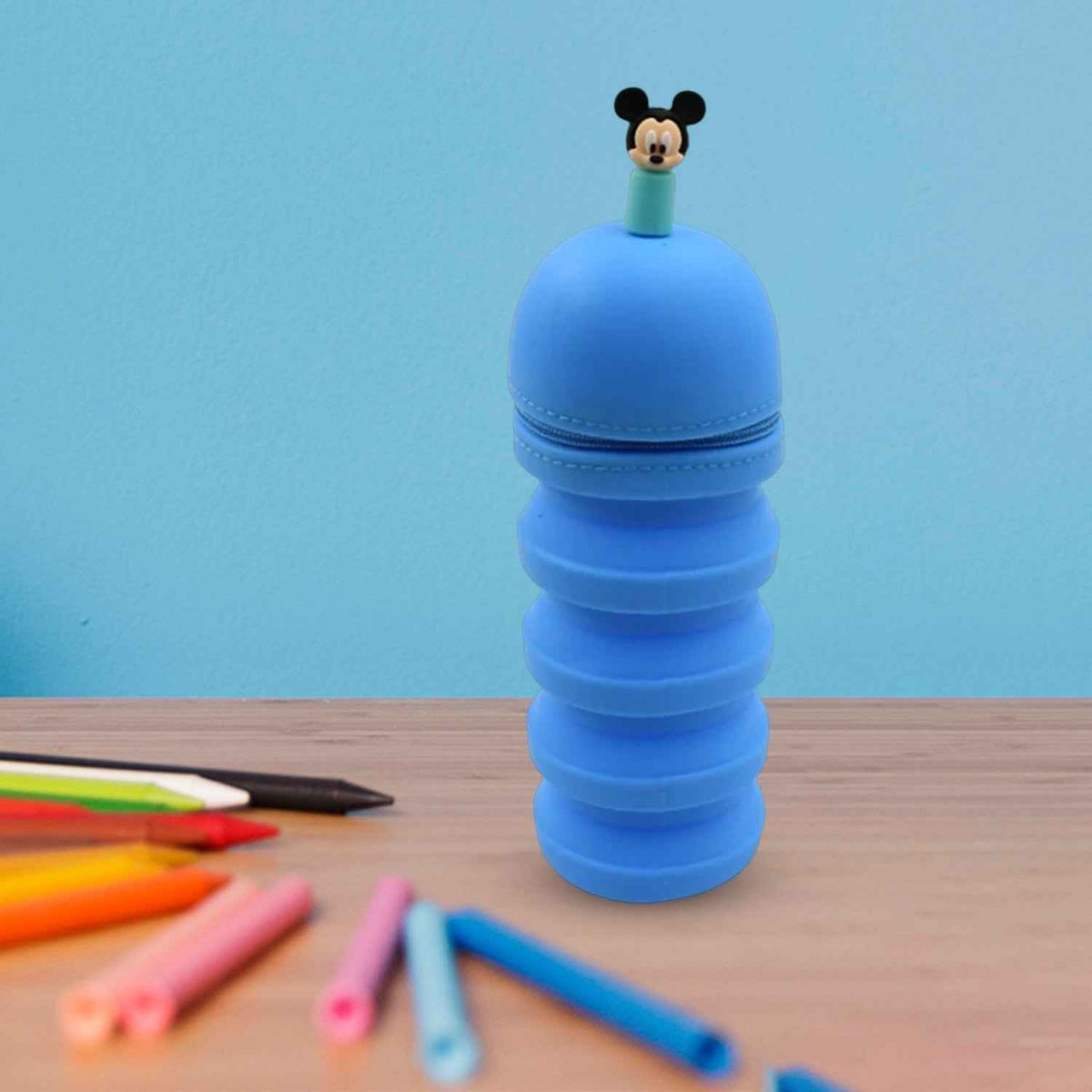 Silicone Telescopic Pencil Case – Large Capacity | Deskrova