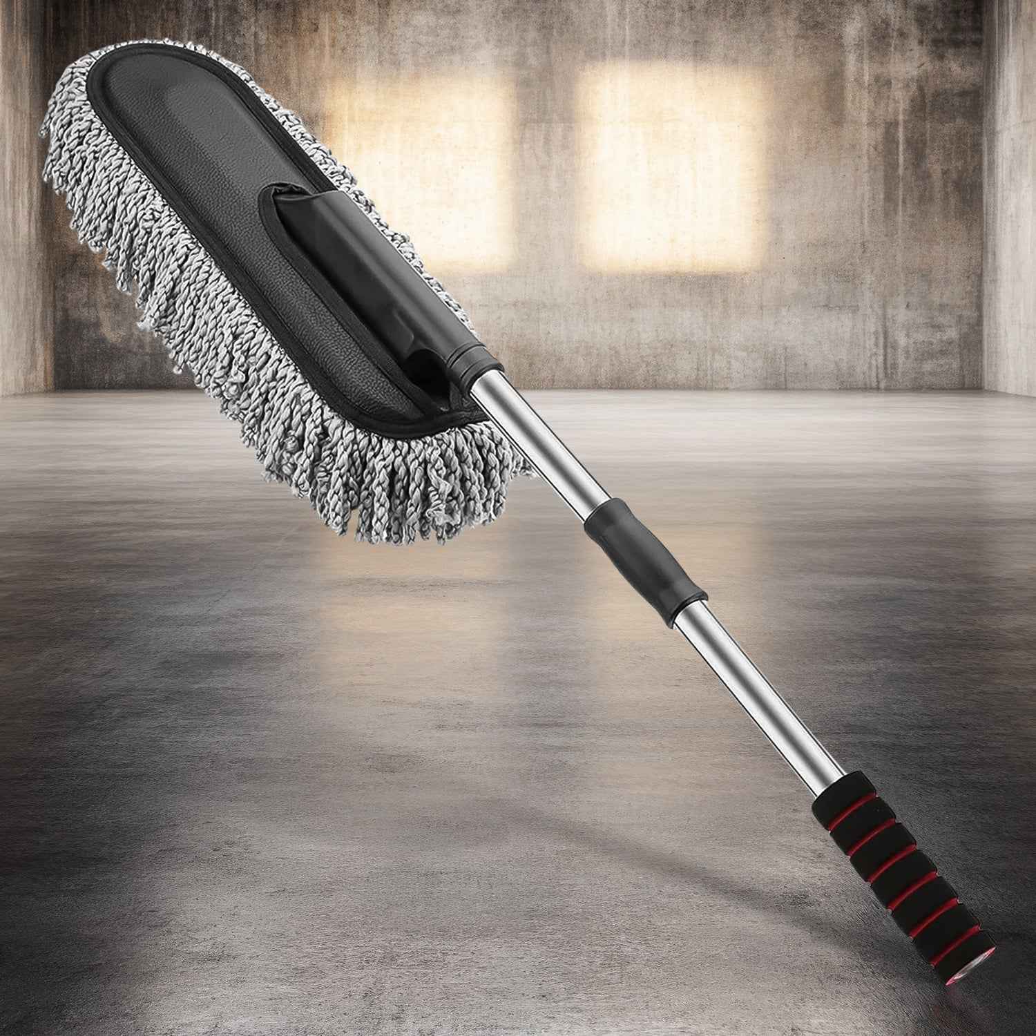Car Dust Brush – Gentle Interior & Exterior Cleaning | Velvet Wheels