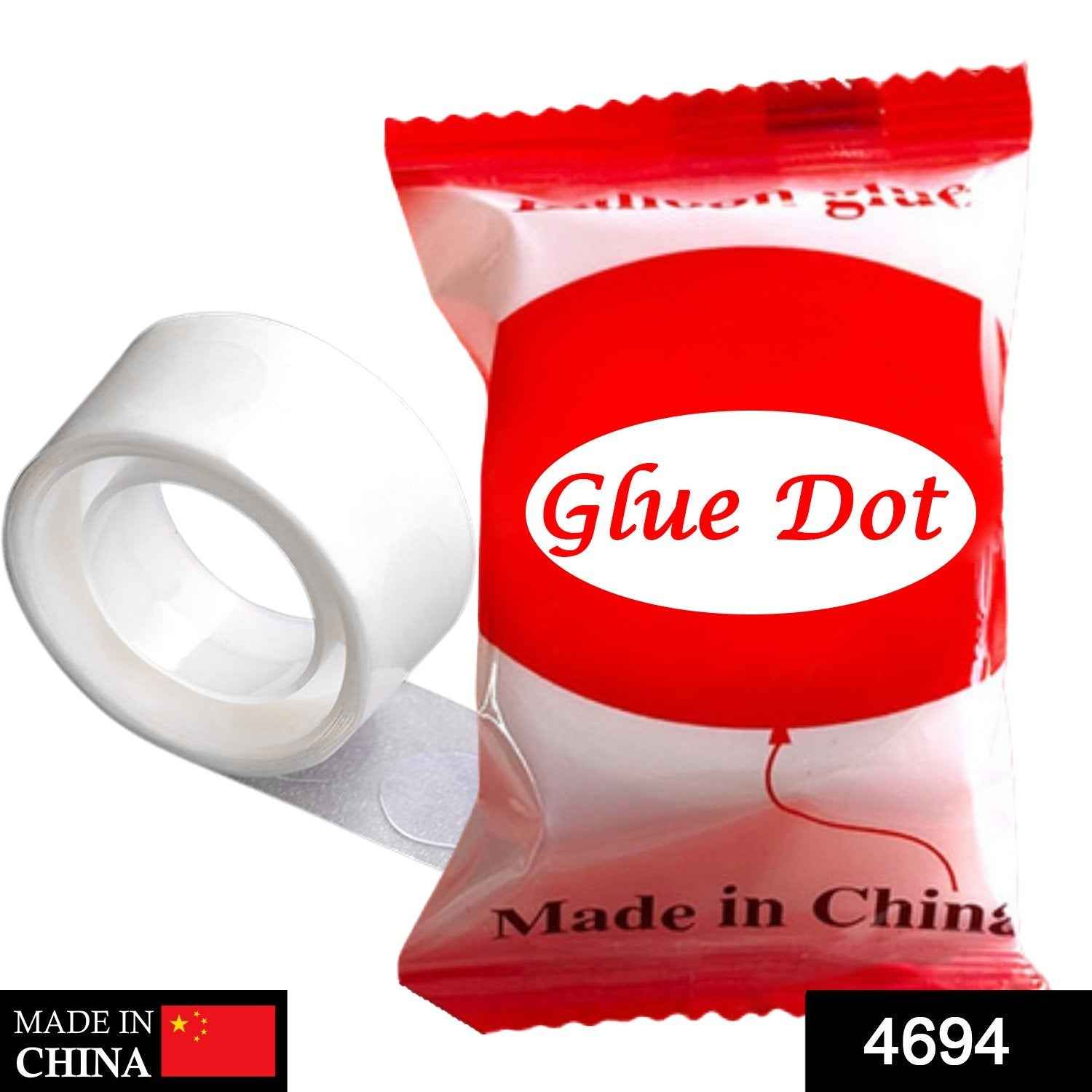 Glue Dots for Balloons & Decor – 100 Pcs Removable | FastenMate