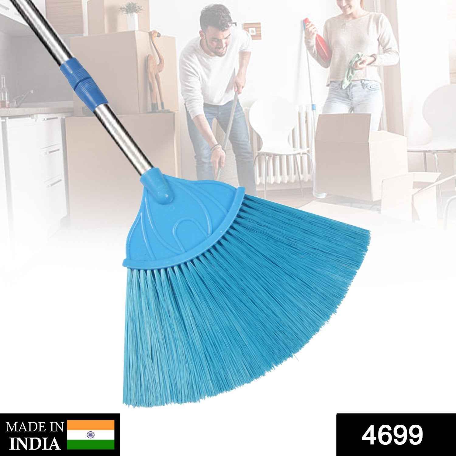 Extendable Cobweb Cleaner – Long Handle Broom | Velvet Wipe