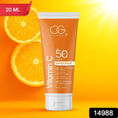 Vitamin C Sunscreen SPF 50 PA+++ – Brightening Broad-Spectrum Protection