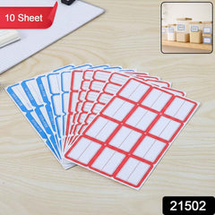 Self-Adhesive Shipping Label Stickers – 10 Durable Sheets