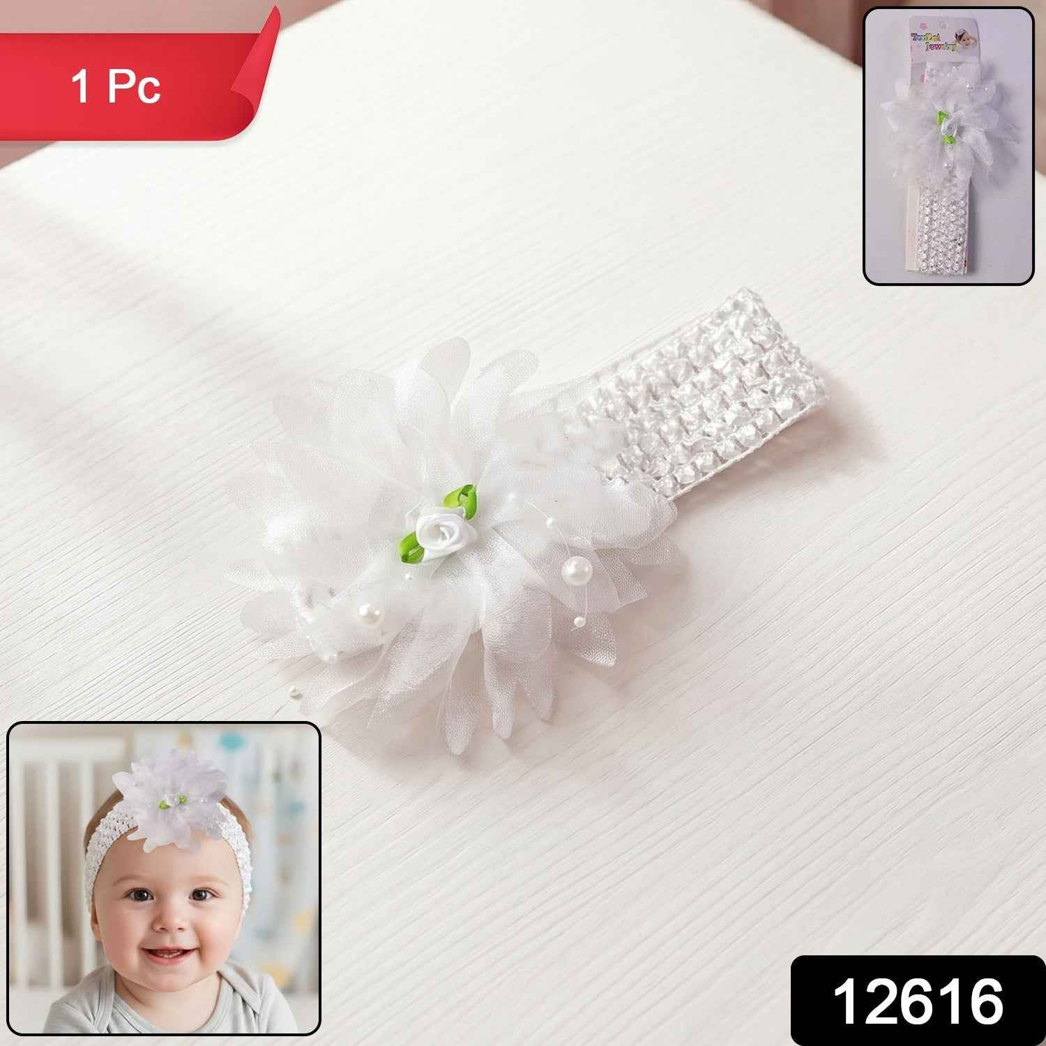 Baby Headbands Ð Comfortable and Stylish Floral Design for Babies